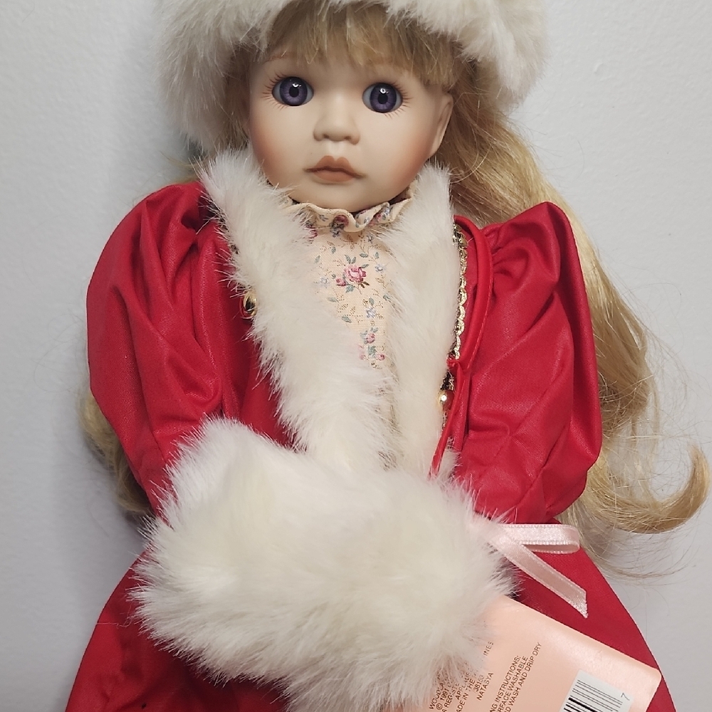 Two Dolls By Pauline Christmas Dolls - Picture 11 of 16